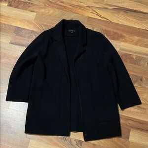 J. Crew Black sweater blazer size small